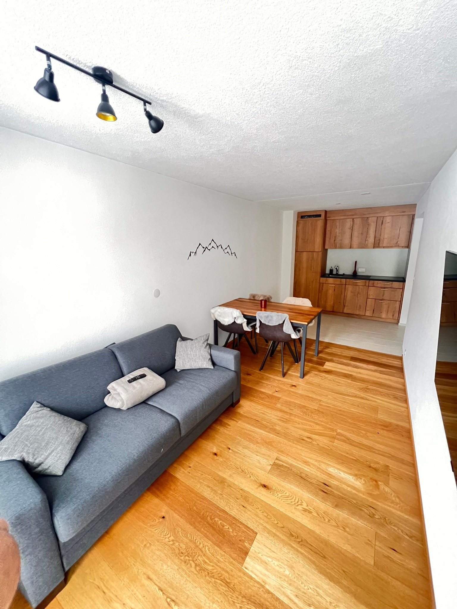 Laax Alpine Apartment living room